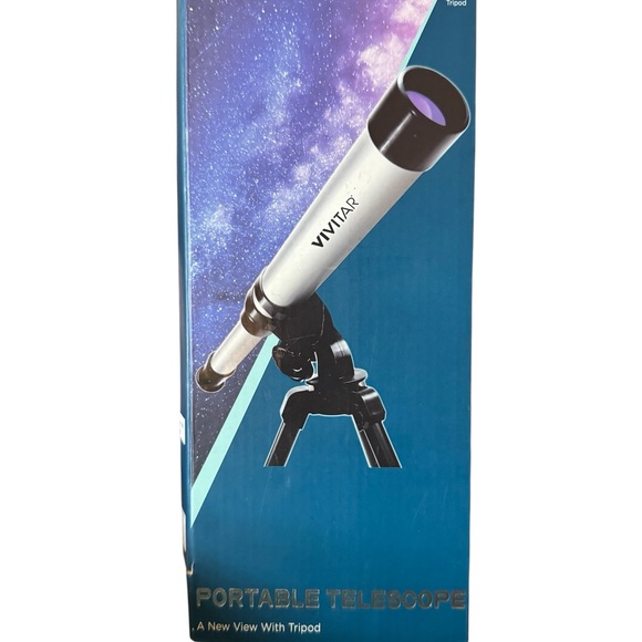 Vivitar Other - Vivitar Silver Portable Telescope with Tripod